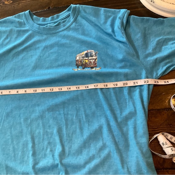 Blue Graphic Short Sleeve Tee - Picture 5 of 7